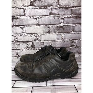Camel Active Soft Walk Brown Suede Leather Oxfords Hiking Shoes Men Sz 43EU/11US